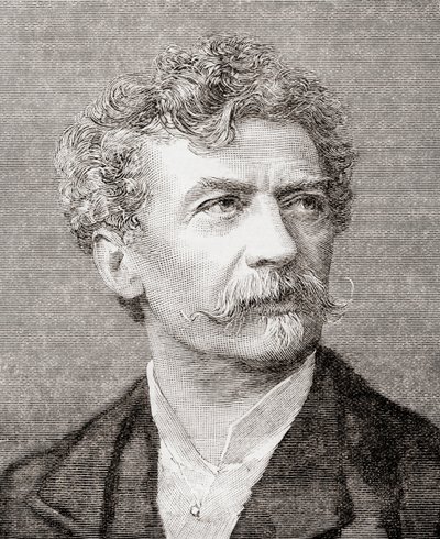 Sir Joseph Edgar Boehm, from The Review of Reviews, published 1891 by English School